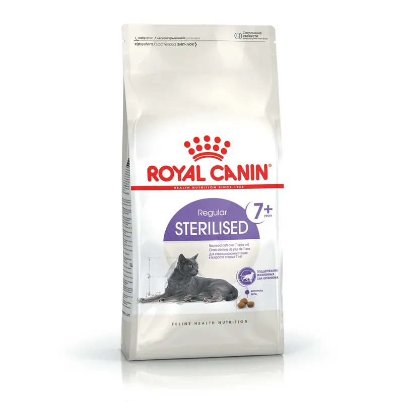 Royal Canin Sterilised 7+ macskaeledel