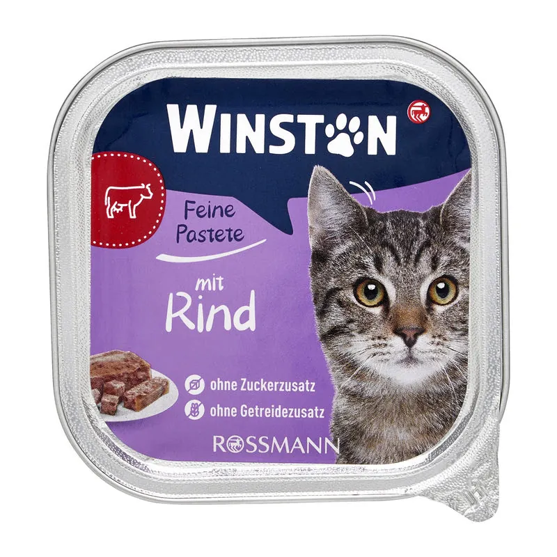 Winston Fenséges Menü marhahússal macskaeledel