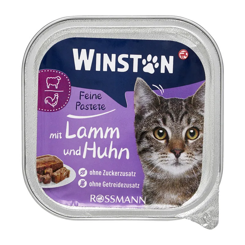 Winston Báránnyal és csirkével macskaeledel