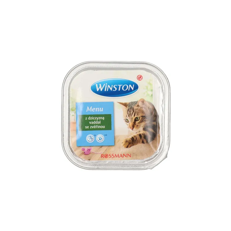 Winston Fenséges Menü alutál, vad macskaeledel