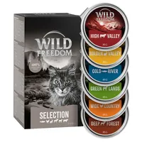 Wild Freedom Adult tálcás vegyes próbacsomag macskaeledel