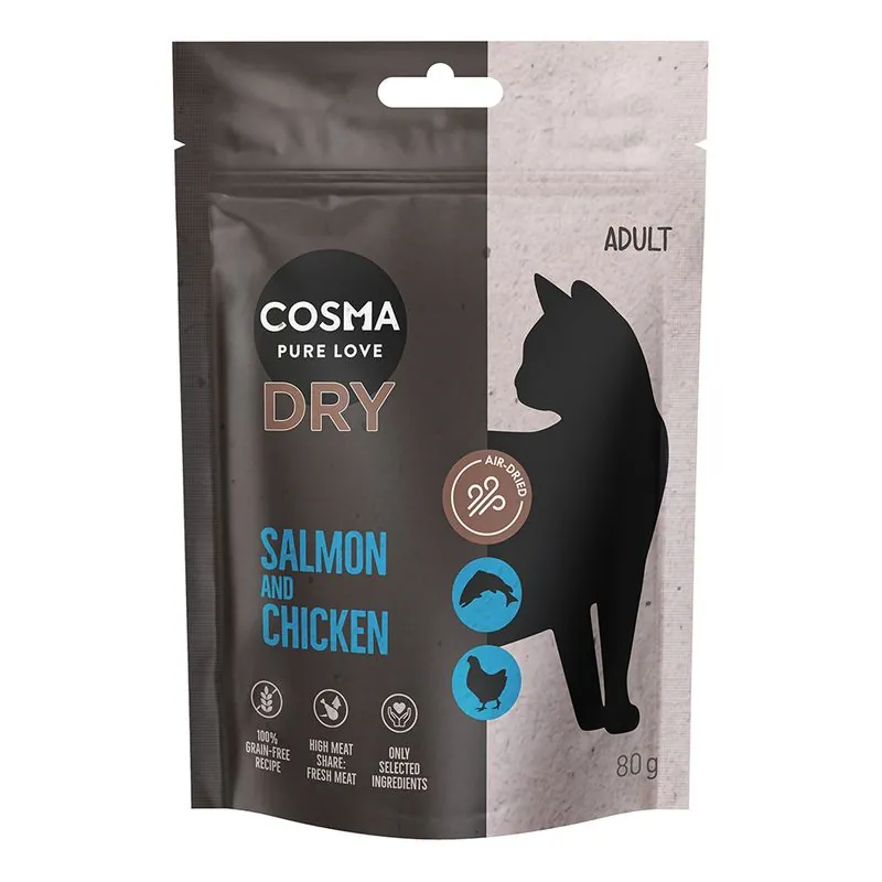 Cosma Air-Dried lazac & csirke macskaeledel