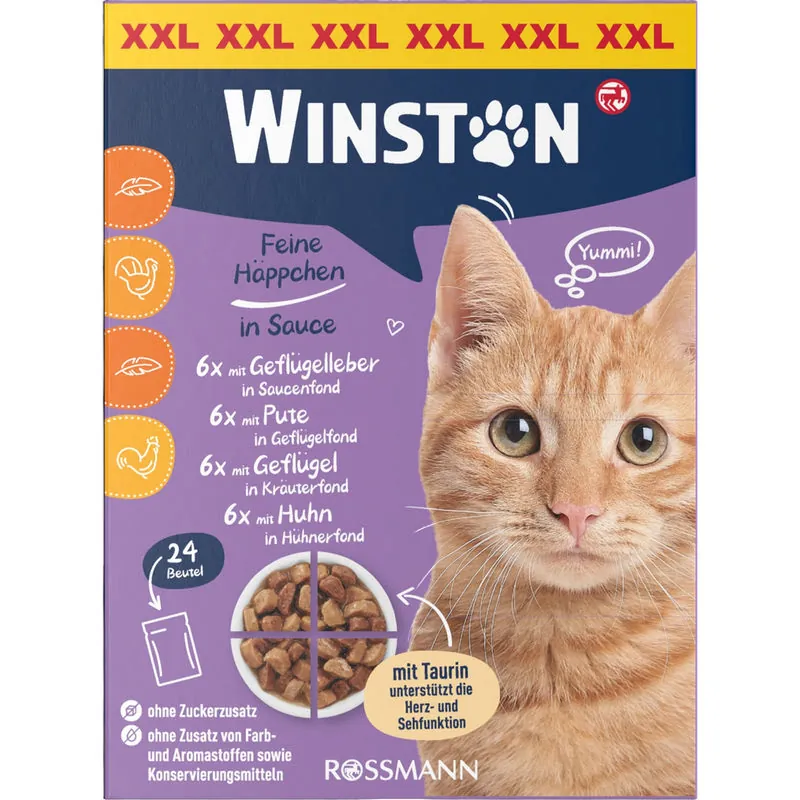 Winston Szányassal macskaeledel