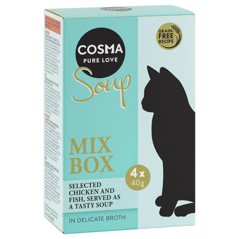Cosma Soup vegyes próbacsomag macskaeledel