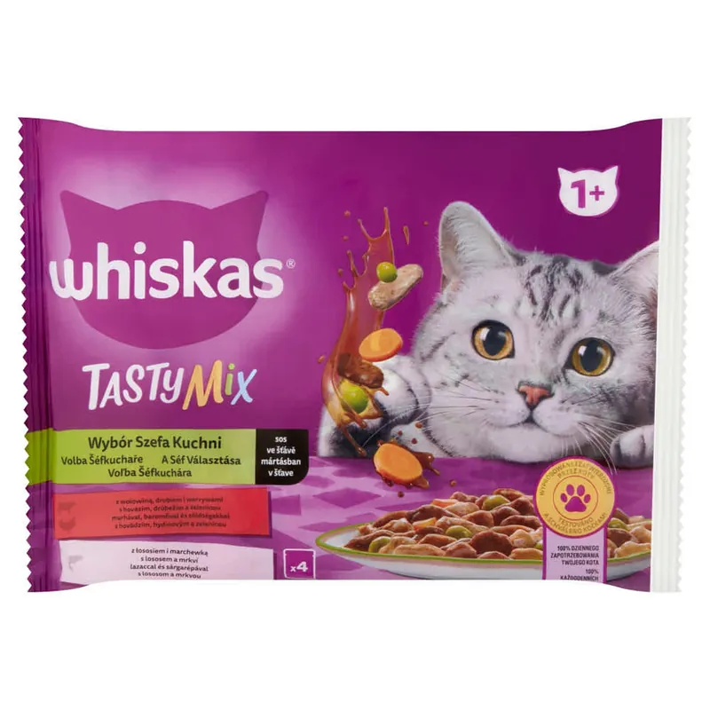 Whiskas Tasty Mix A séf ajánlata macskaeledel