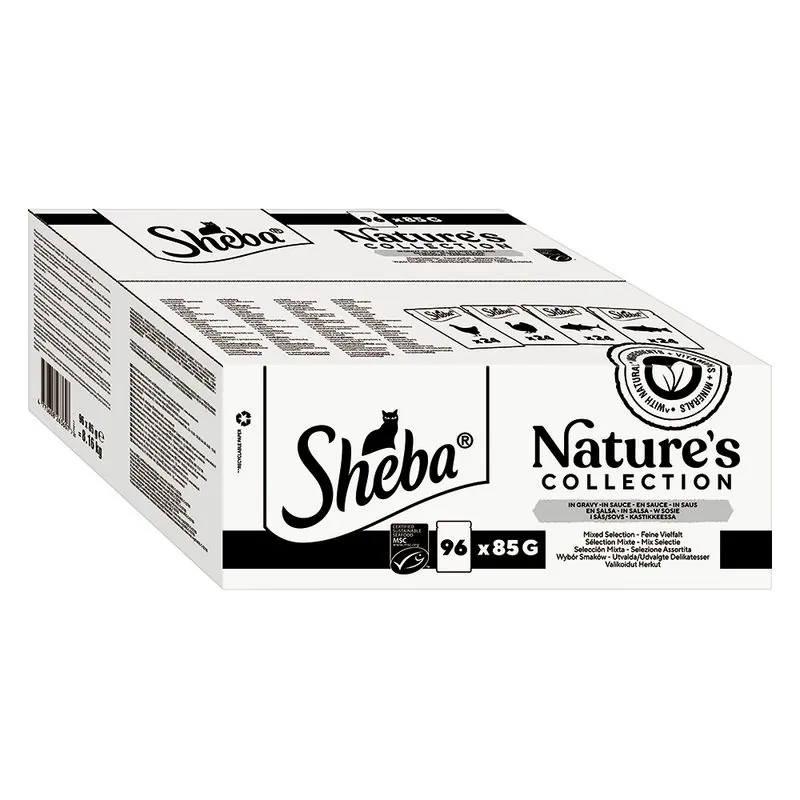 Sheba Nature's Collection szószban macskaeledel