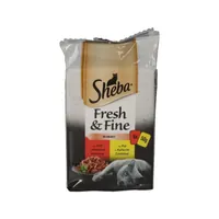 Sheba Fresh & Fine Excluzív húsos válogatás macskaeledel