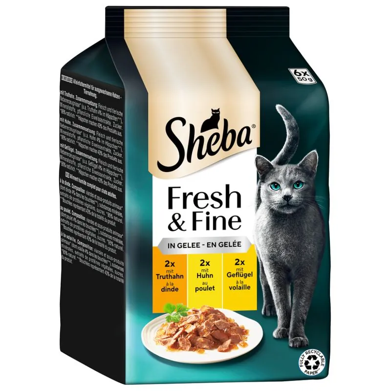 Sheba Fresh & Fine macskaeledel