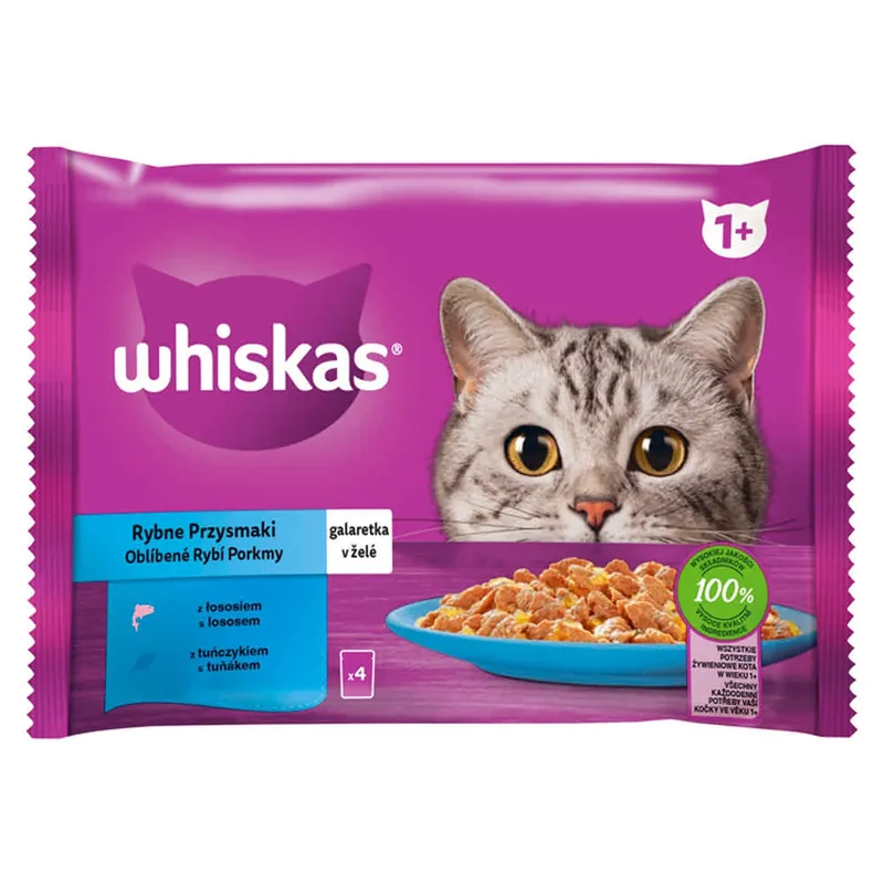Whiskas Halas Kedvencek macskaeledel