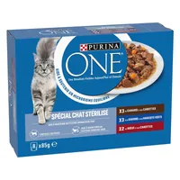 PURINA ONE Sterilised vegyes csomag macskaeledel