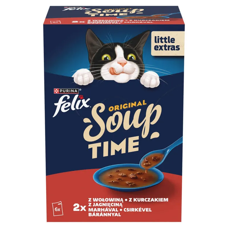 Felix Soup Time Original macskaeledel