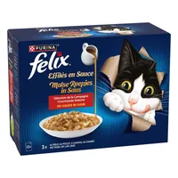 Felix Fantastic Gravy Lover vidéki válogatás macskaeledel