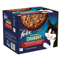 Felix Sensations Crunchy Crumbles macskaeledel
