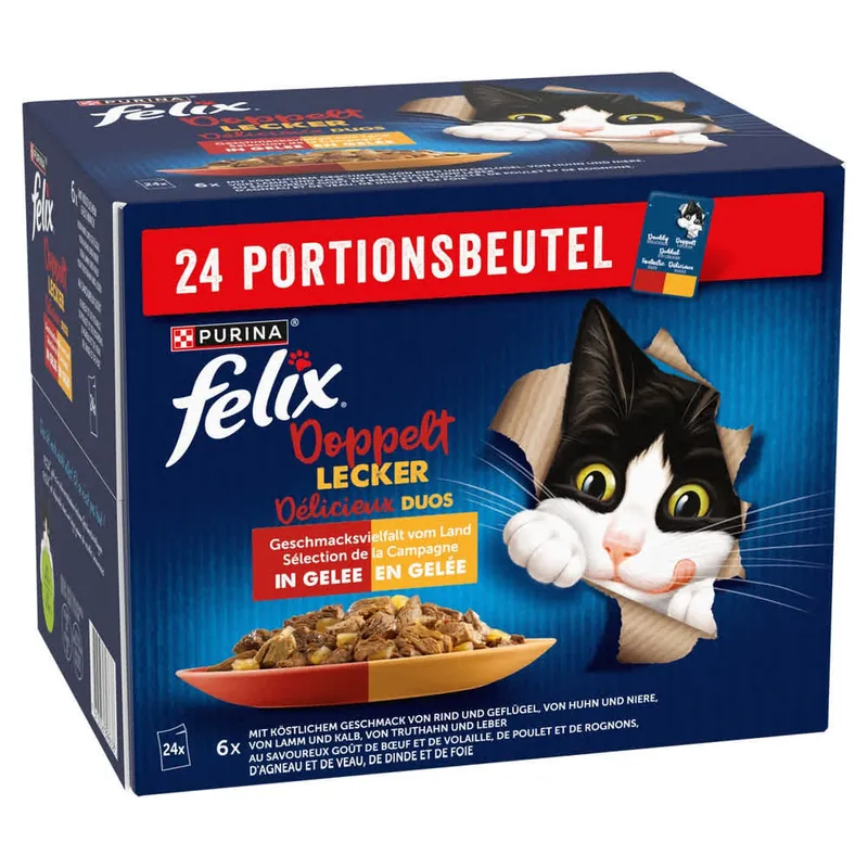 Felix Fantastic duplán finom macskaeledel