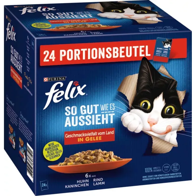 Felix Fantastic aszpikban macskaeledel