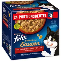 Felix Sensations szószban macskaeledel