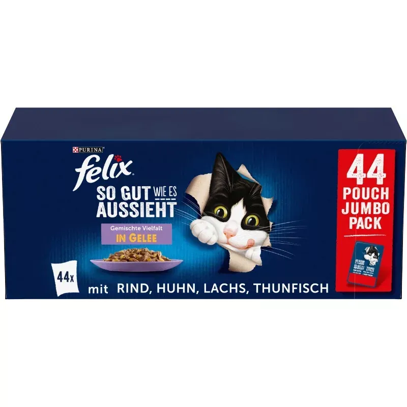 Felix Fantastic Jumbo Pack macskaeledel