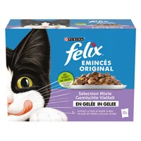 Felix Original vegyes válogatás aszpikban macskaeledel