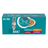 PURINA ONE Adult vegyes macskaeledel