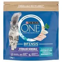 PURINA ONE Sterilised Sensible tengeri hal macskaeledel