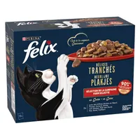 Felix Deliciously Sliced macskaeledel