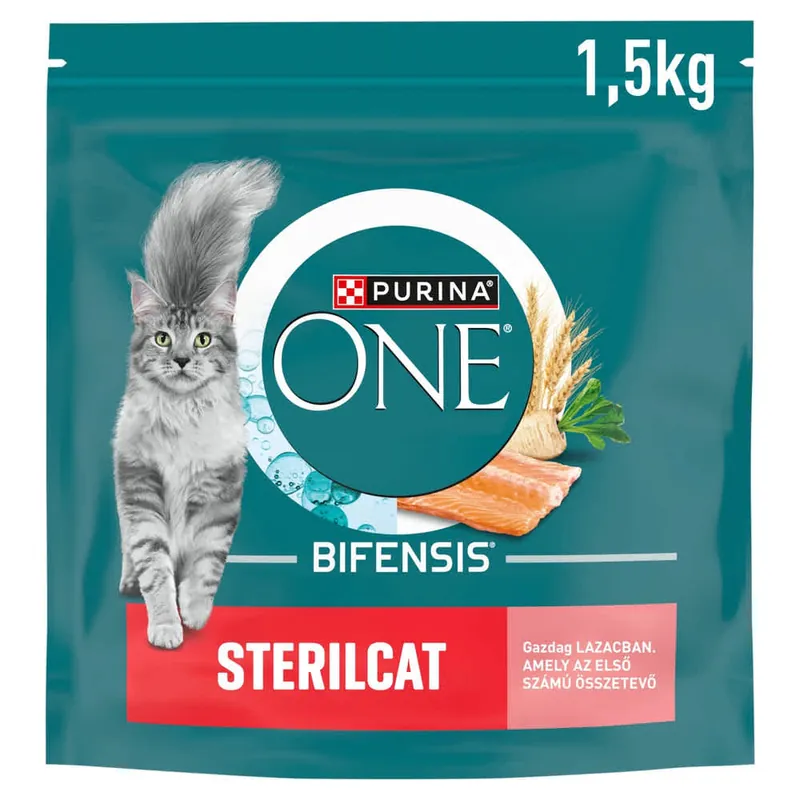 PURINA ONE Sterilcat lazac macskaeledel