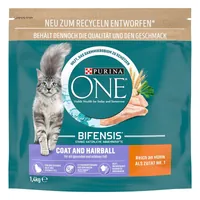 PURINA ONE Coat & Hairball macskaeledel