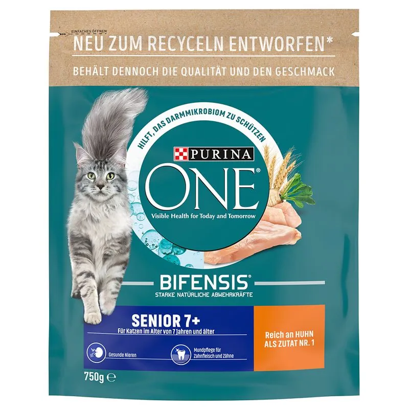 PURINA ONE Senior 7+ macskaeledel