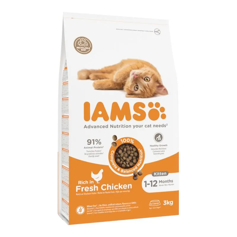 IAMS Advanced Nutrition Kitten csirke macskaeledel