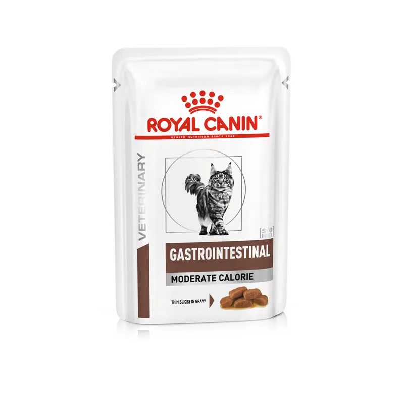 Royal Canin Veterinary Diet Gastrointestinal Moderate Calorie macskaeledel