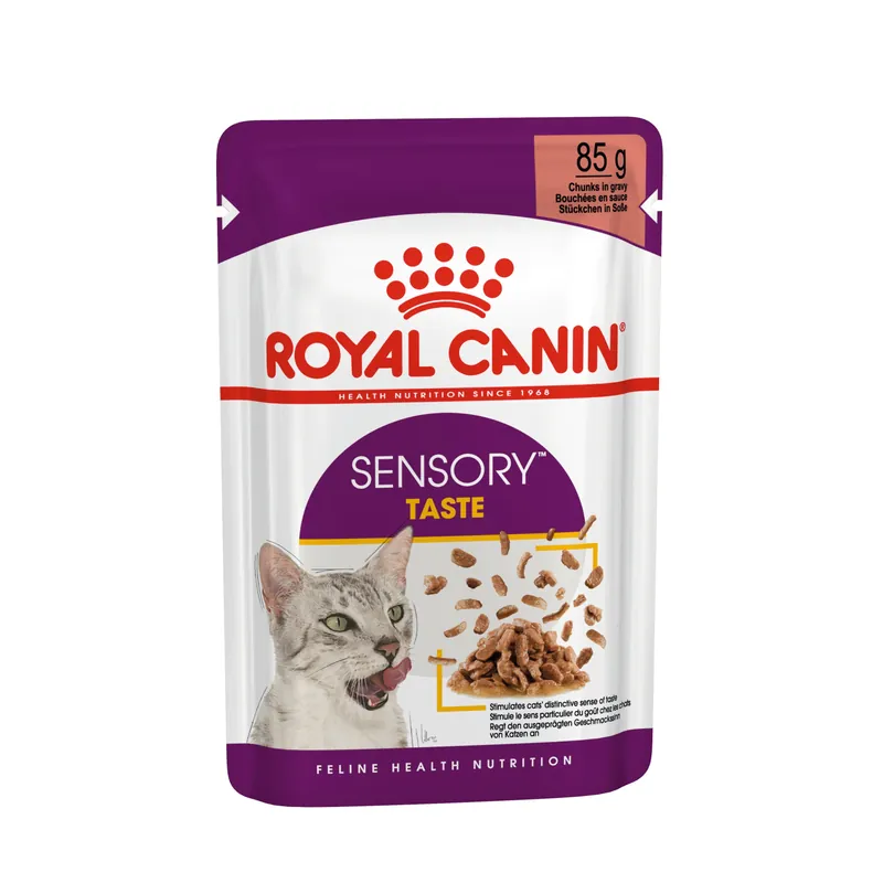 Royal Canin SENSORY™ TASTE Chunks in gravy macskaeledel