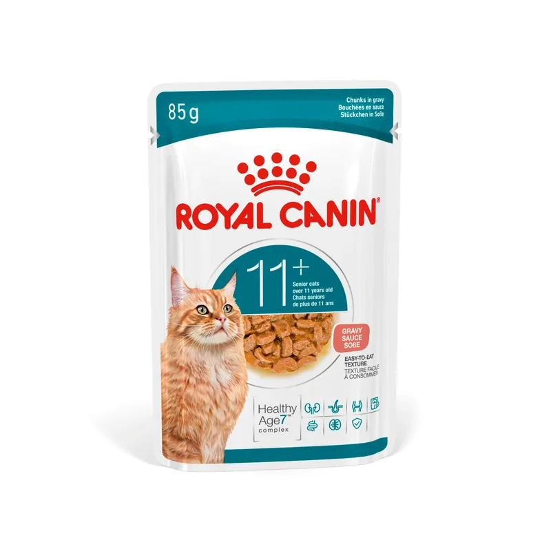 Royal Canin AGEING 11+ GRAVY macskaeledel