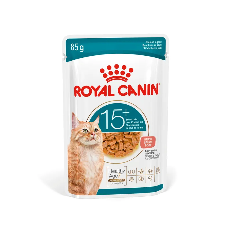 Royal Canin AGEING 15+ GRAVY macskaeledel