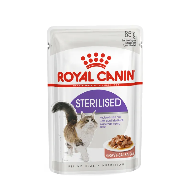Royal Canin Sterilised Gravy macskaeledel